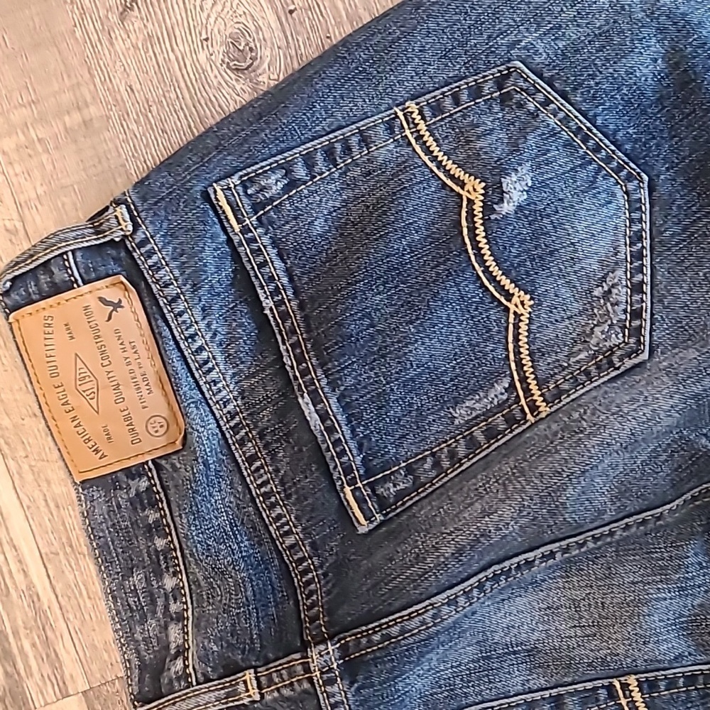 American Eagle Durable Quality Construction Original Boot Men's Jeans - Picture 8 of 11